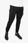 Spodnie męskie - Alpha Industries spodnie bawełniane Airman Pant kolor czarny 188201.03 - miniaturka - grafika 1