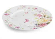 Talerze - Talerz porcelanowy Delicate Flowers 19 cm - miniaturka - grafika 1