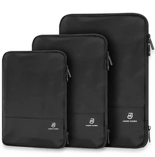 James Hawk Packing Cubes - Zestaw Trzech Kompresyjnych Organizerów Podróżnych 3 Szt. - Akcesoria podróżnicze - miniaturka - grafika 1