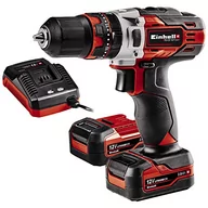 Wiertarki - Einhell cordless hammer TE-CD 12/1 Li-i 12V red black 2x Li-ion battery 2,0Ah - miniaturka - grafika 1