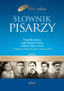 Greg Słownik pisarzy - Anna Popławska, Wojciech Rzehak, Gabriela Sętkowska-Steczek - Materiały pomocnicze dla uczniów - miniaturka - grafika 2
