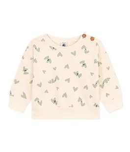 Petit Bateau Baby chłopięca bluza A08G4, biała Avalanche/Green Paul, 6 miesięcy, Biały Avalanche/zielony Paul, 6 miesi?cy - Bluzy dla chłopców - miniaturka - grafika 1