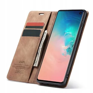 Spacecase Etui Wallet Galaxy S10e kawowy - Etui i futerały do telefonów Spacecase Etui Wallet Galaxy S10e kawowy - Etui i futerały do telefonów - miniaturka - grafika 1