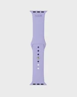 Akcesoria do zegarków - Silikonowy pasek do zegarka Apple watch Holdit fioletowy 38/40/41 mm - miniaturka - grafika 1