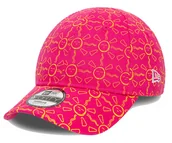 Czapki damskie - Czapka z daszkiem NEW ERA dziecięca Print Sun Pink 9FORTY - miniaturka - grafika 1
