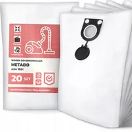 Worki do odkurzaczy - 20x Worek do Odkurzacza Metabo Asa 1201 Syntetyczny Pojemny Mocny Worki G9 - miniaturka - grafika 1