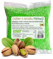Cukier i słodziki - Cukier Kolorowy Do Waty Cukrowej Pistacja Zielony 100g Saszetka Pistacjowy - miniaturka - grafika 1