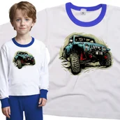 Piżamy dla dziewczynek - Piżama dziecięca Samochód Terenowy 110/116 - VoloDonum - miniaturka - grafika 1