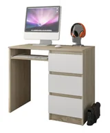 Biurka - Biurko Komputerowe 96Cm Stolik Stół Laptop Sonoma Mix - miniaturka - grafika 1