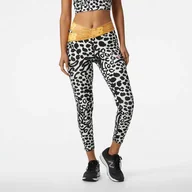 Spodnie sportowe damskie - New Balance Spodnie damskie RELENTLESS CROSSOVER PRINTED WP21178BKW - miniaturka - grafika 1