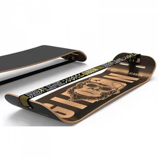Gibbon GIBOARD Set - Caesar Jib, czarny/brązowy 2021 Slackline - zestawy 20414 - Pozostały sprzęt i akcesoria do ćwiczeń - miniaturka - grafika 1