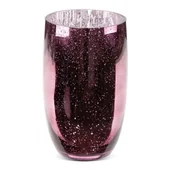 Wazony i flakony - Wazon Dekoracyjny Ze Szkła Artystycznego Molly 16X28 Różowy - miniaturka - grafika 1