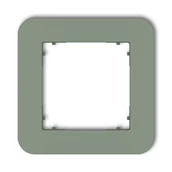 Klawisze i ramki - Karlik Ramka pojedyncza zaokrąglona MINI - szałwiowy - miniaturka - grafika 1
