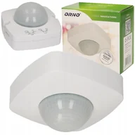 Akcesoria do oświetlenia - Czujnik Ruchu Zmierzchu Inteligentny Czuły 3 Sensory Pir Led 360° - miniaturka - grafika 1
