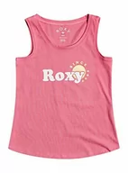 Koszulki i topy damskie - Roxy Dziewczęca There Is Life - Organic Vest Top For Girls 4-16 T-Shirt Rosa XL ERGZT03749-mkq0 - miniaturka - grafika 1