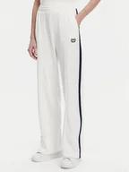 Spodnie sportowe damskie - Gap Spodnie dresowe 732234-01 Biały Regular Fit - miniaturka - grafika 1
