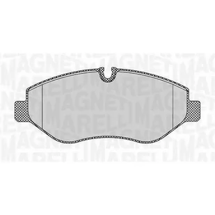Klocki hamulcowe - komplet MAGNETI MARELLI 363916060298 - Klocki hamulcowe - miniaturka - grafika 1