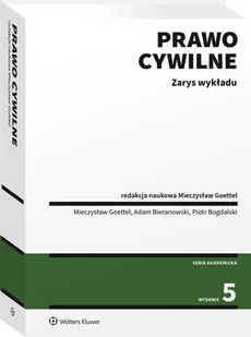 Prawo cywilne. Zarys wykładu [PRZEDSPRZEDAŻ] - Prawo - miniaturka - grafika 1