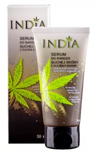 Serum do skóry suchej India z Olejem Konopnym 50 ml (5903991430106) - Serum do twarzy - miniaturka - grafika 1
