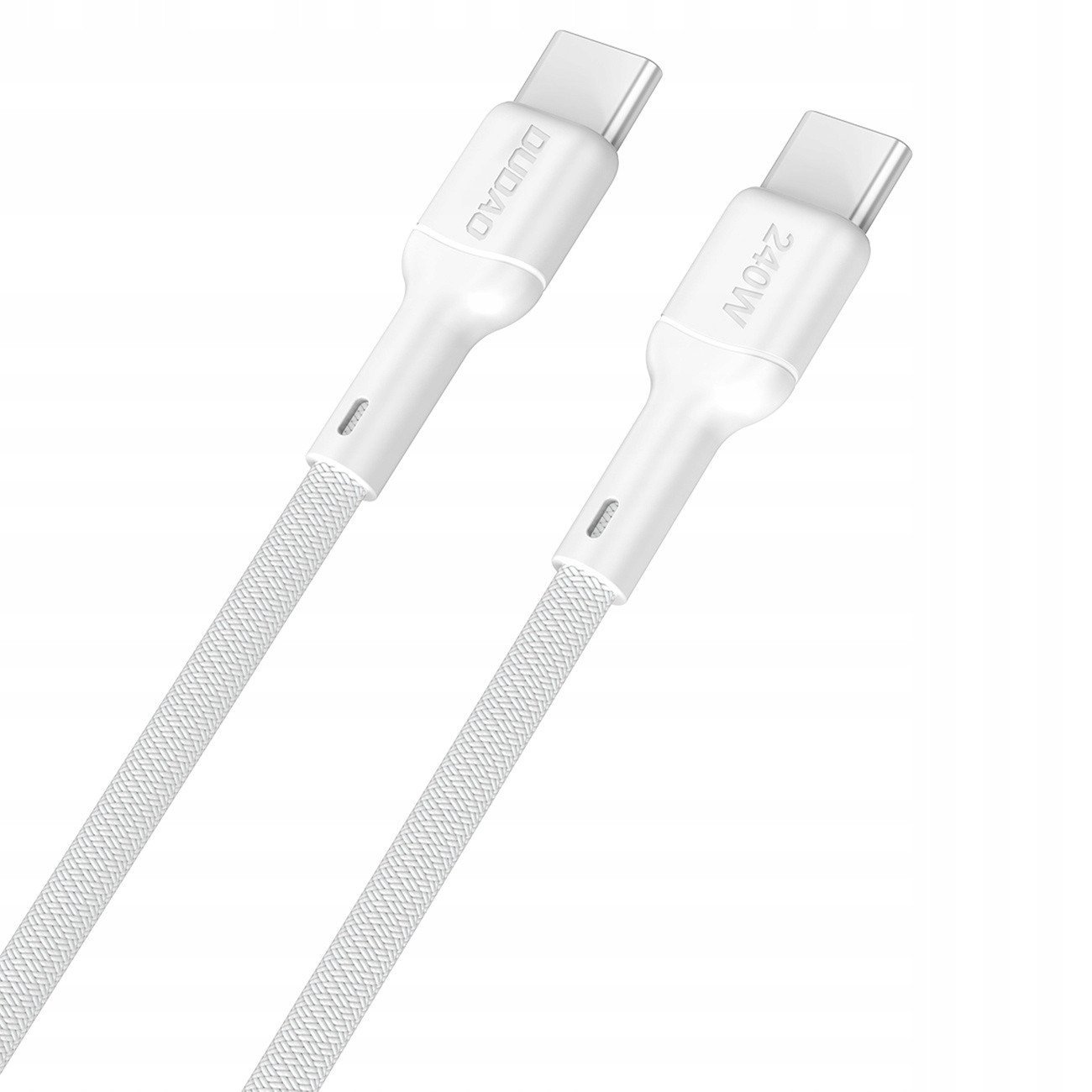 Kabel Dudao L9C Max 240W PD USB-C - USB-C 2m - biały