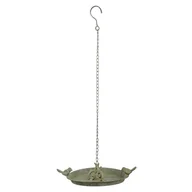 Klatki i wyposażenie dla ptaków - Esschert Design na Zielony haengetraenke 2 ptaki ze veraltetem metalowym, 23,7 x 23,7 x 7,4 cm AM83 - miniaturka - grafika 1
