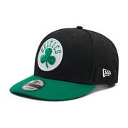 Czapki damskie - New Era Czapka z daszkiem Boston Celtics Logo 9Fifty 12122726 Czarny - miniaturka - grafika 1