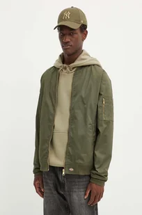 Dickies kurtka bomber męski kolor zielony - Kurtki męskie - miniaturka - grafika 1