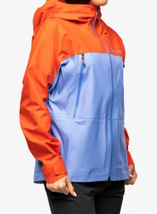 Kurtka GORE TEX damska Marmot Mitre Peak Jacket - victory red/gateway blue - Kurtki damskie - miniaturka - grafika 1