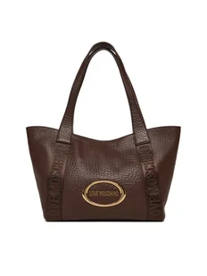 LOVE MOSCHINO Torebka JC4337PP0NK1431A Brązowy - Torebki damskie - miniaturka - grafika 1