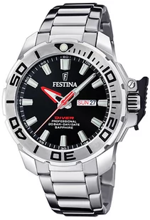 Zegarek Zegarek Festina F20665-4 Diver Professional - Zegarki męskie - miniaturka - grafika 1