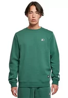 Bluzy męskie - Starter męska bluza Starter Essential Crewneck darkfreshgreen L, ciemnozielony, L - miniaturka - grafika 1