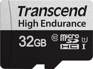 Karty pamięci - Karta Transcend 350V MicroSDHC 32 GB Class 10 UHS-I/U1 TS32GUSD350V - miniaturka - grafika 1