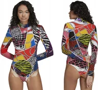 Body - Body Młodzieżowe Sportowe Damskie Z Długim Rękawem Adidas Rich Mnisi 38 - miniaturka - grafika 1