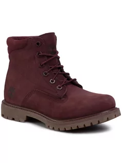 Buty zimowe męskie - Timberland Trapery Waterville 6 In Waterproof Boot TB0A1R2TC601 Bordowy - grafika 1