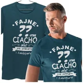 Gadżety dla niej i dla niego - Koszulka na urodziny prezent z dowolnym wiekiem Fajne ?? ciacho, ale już polizane i zaklepane - miniaturka - grafika 1