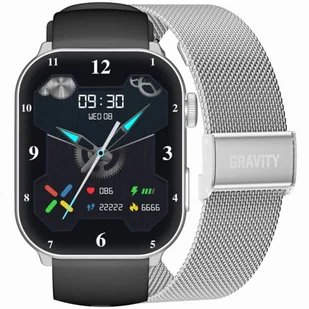 GRAVITY GT28-9 - ROZMOWY BLUETOOTH, DODATKOWY PASEK (sg037i) - Smartwatch - miniaturka - grafika 1