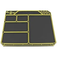 Akcesoria do noży - Mata serwisowa do montowania noży Turq Gear Black/Yellow - miniaturka - grafika 1