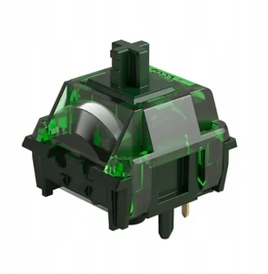 Akko Monsgeek Green Fog Switch, mechanisch, 3-Pin, linear, MX-Stem, 60g - 45 Stück - Akcesoria do komputerów stacjonarnych - miniaturka - grafika 1