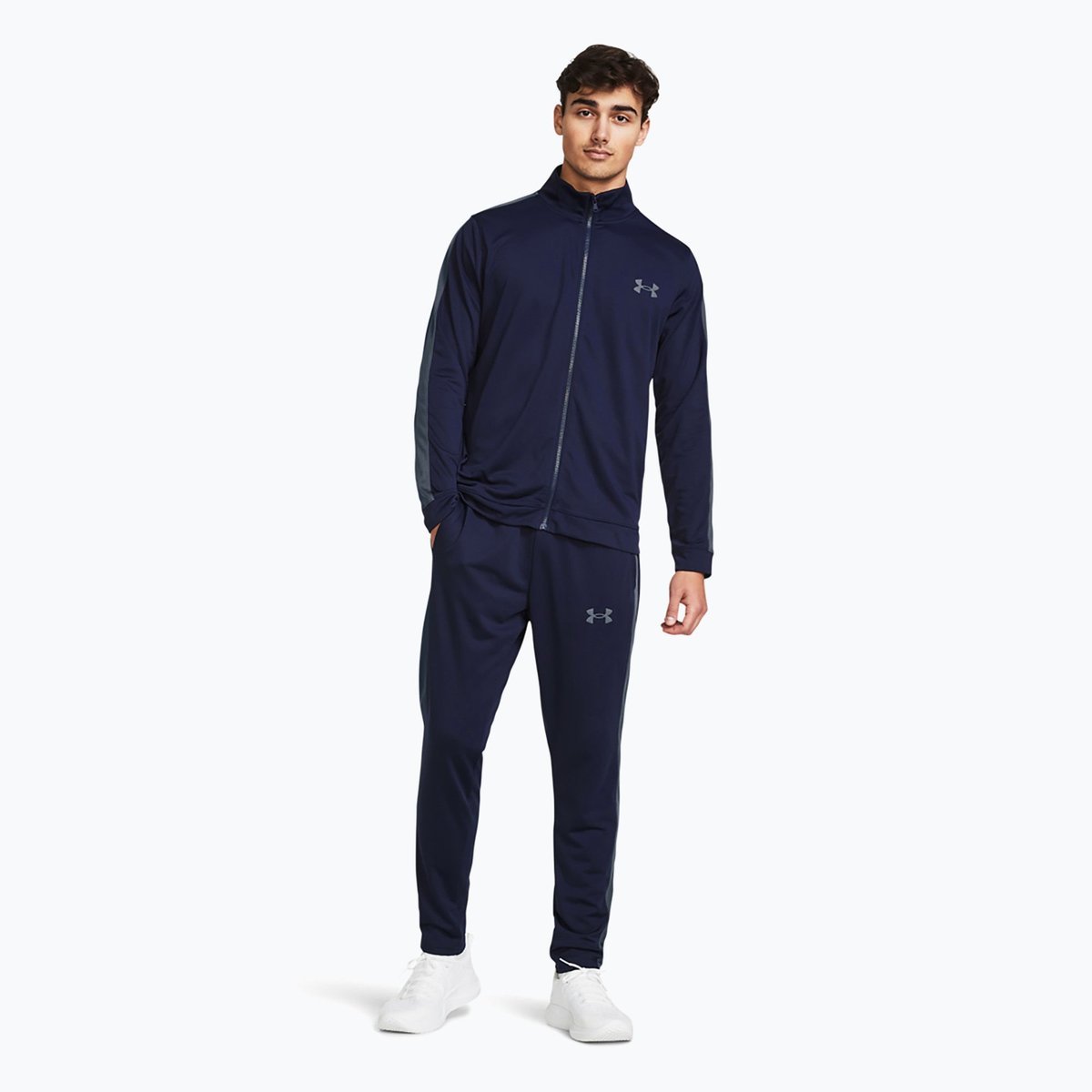 MĘSKI KOMPLET DRESOWY UNDER ARMOUR Rival Knit Track Suit XL