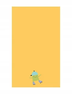 Żółty ręczniczek dla dzieci 30x50cm do twarzy i dłoni z motywem stworka - Okrycia kąpielowe dla dzieci Żółty ręczniczek dla dzieci 30x50cm do twarzy i dłoni z motywem stworka - Okrycia kąpielowe dla dzieci - miniaturka - grafika 1