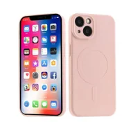 Etui i futerały do telefonów - Etui IPHONE 14 MX Liquid Armour MagSafe jasny róż - miniaturka - grafika 1