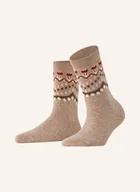Skarpetki damskie - Falke Skarpety Cosy Wool beige - miniaturka - grafika 1