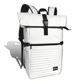 Plecaki - Plecak biznesowy uni z tworzywapoliuretan biały D2ORI315W - miniaturka - grafika 1
