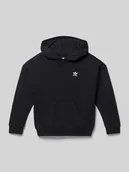 Swetry dla chłopców - Bluza z kapturem i kieszenią kangurką - miniaturka - grafika 1