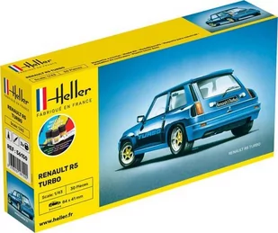 Heller Renault R5 Turbo (z farbami) 56150 - Kolekcjonerskie modele pojazdów - miniaturka - grafika 1
