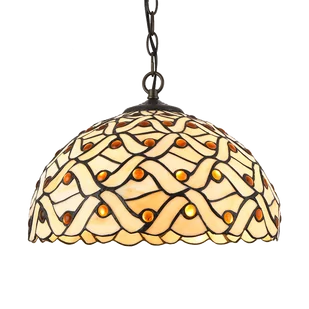 Lampa wisząca TIFFANY 2X60W E27 223 PREZENT - Lampy sufitowe - miniaturka - grafika 1