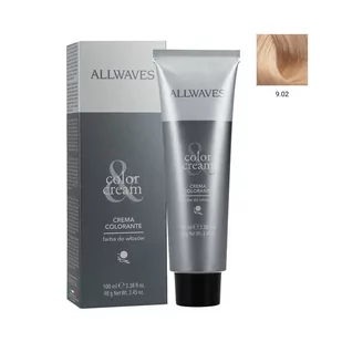 ALLWAVES Farba do włosów 9.02 Szampan 100 ml - Farby do włosów i szampony koloryzujące - miniaturka - grafika 1