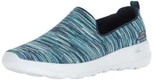 Trampki damskie - Skechers Go Walk Joy-15615 damskie trampki, Granatowy/Multi, 39.5 EU - miniaturka - grafika 1