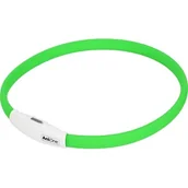 Odblaski i adresówki - AniOne Silikonowa opaska odblaskowa zielony L-XXL - miniaturka - grafika 1