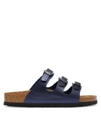 Klapki i japonki damskie - Birkenstock Klapki Florida 1030316 Granatowy - miniaturka - grafika 1